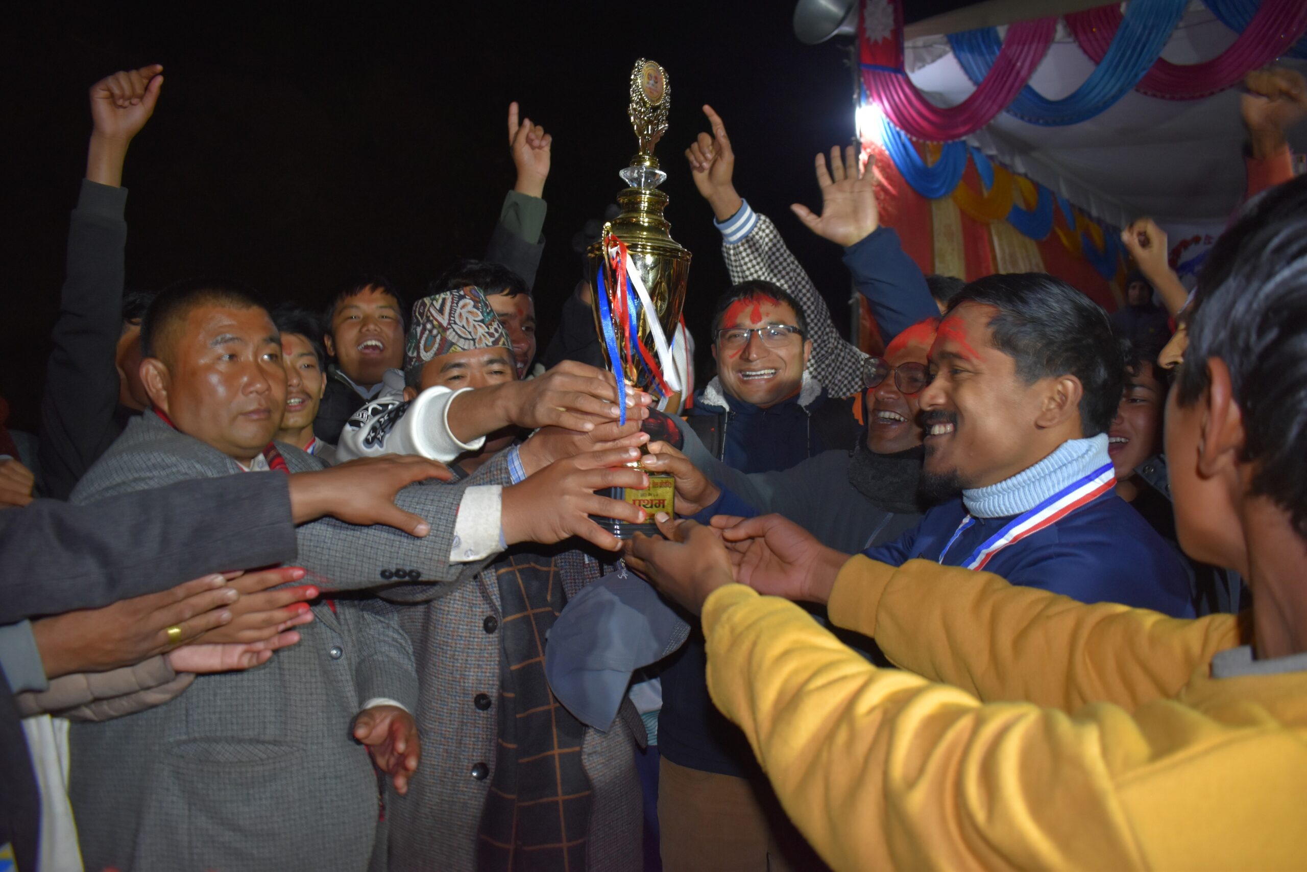 काठेखोला राष्ट्रपति रनिङ शिल्डको उपाधि भीमसेन माविलाई