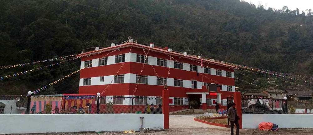 बडिगाड गाउँपालिकाको प्रशासकीय भवन उद्घाटन