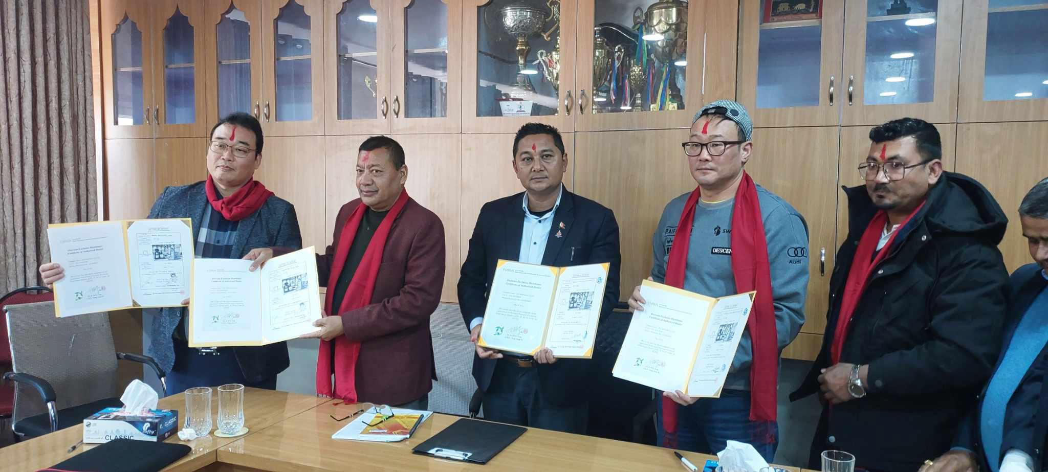 बागलुङ र कुश्मा नगरपालिकाद्वारा फोहोर व्यवस्थापन गर्न कोरियासँग एमओई