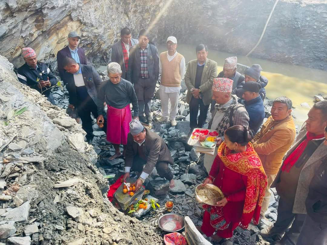 काठेखोला–२ र ४ वडा जोड्ने डुडियामा पक्की पुल बन्ने
