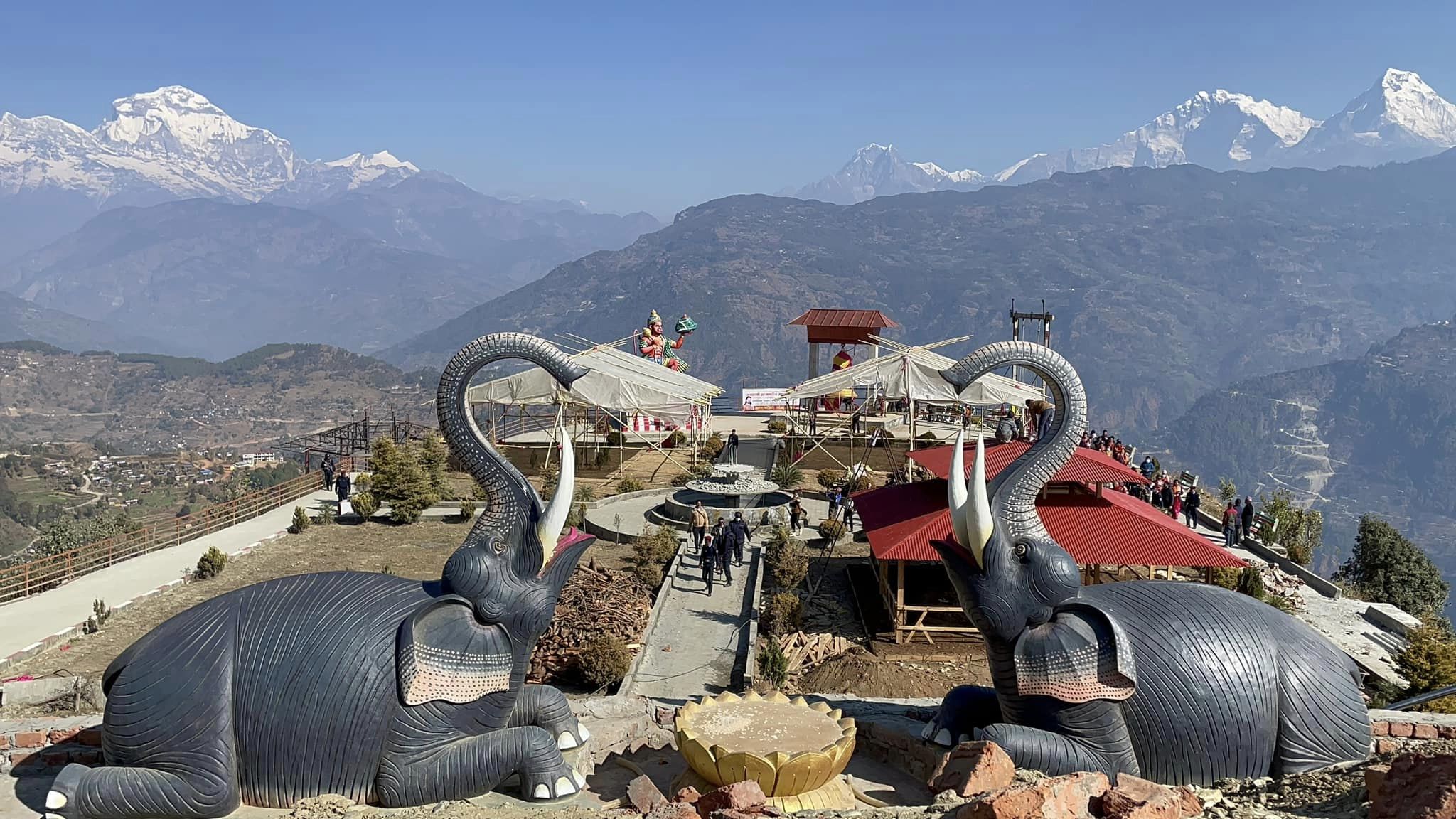 पञ्चकोटमा हुने ब्रम्हाण्डीय महायज्ञको ८० प्रतिशत तयारी