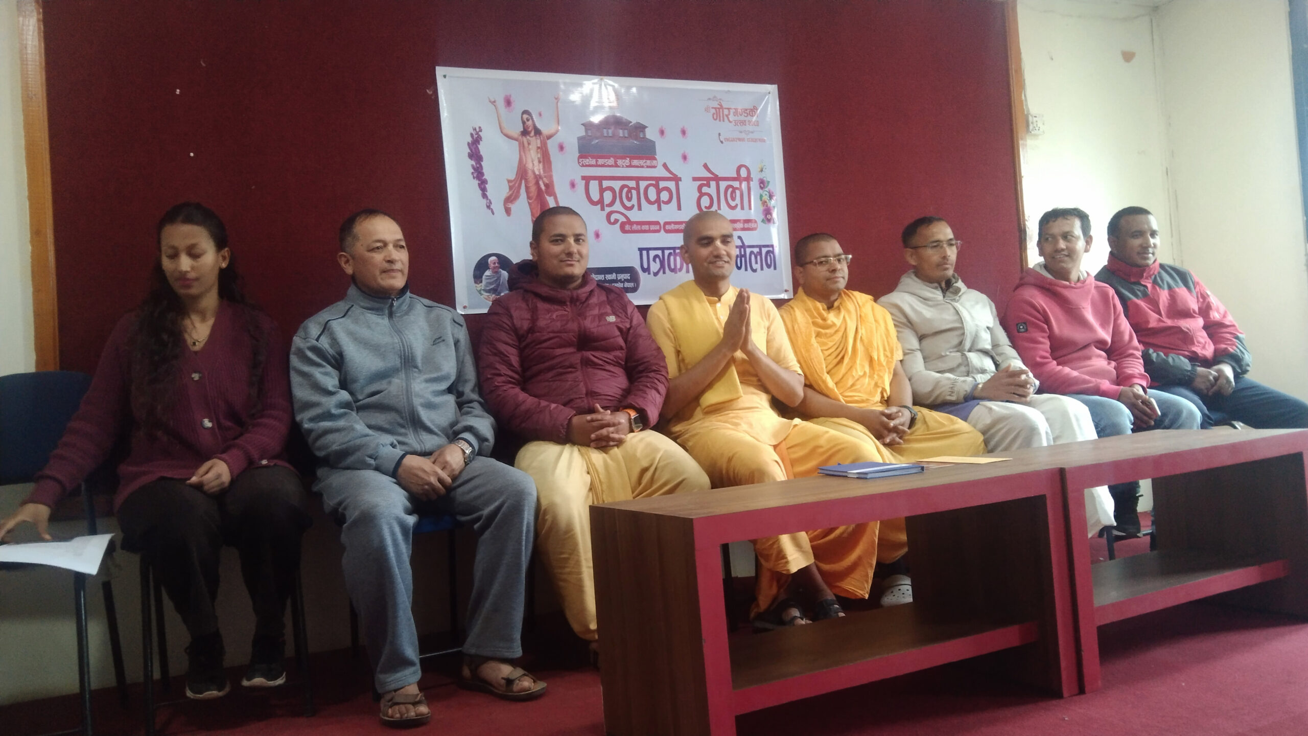 इस्कोनले होलीमा गौर गण्डकी उत्सव