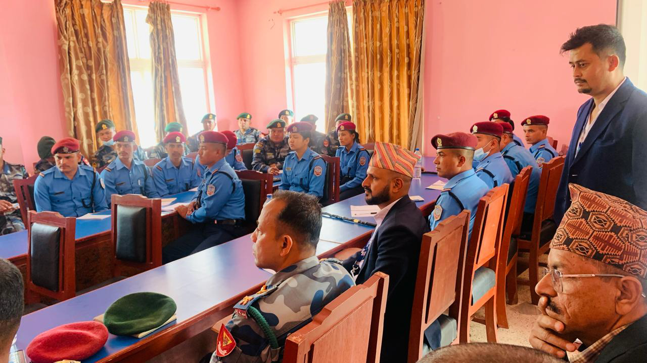 एचआईभी पीडितबारे प्रहरीलाई अभिमुखिकरण