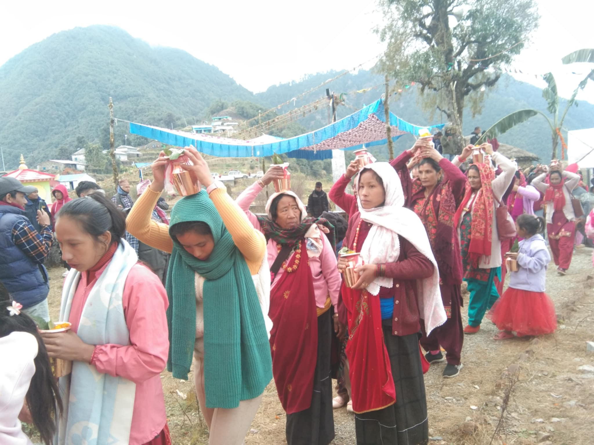 गाजाको दहमा महायज्ञ शुरु : सिद्द बराहको पुन निर्माण तथा पर्यटन प्रवद्र्धनकालािग महायज्ञ