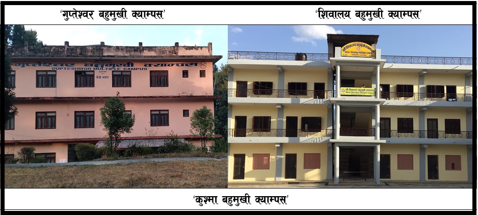 विद्यार्थी अभावले अन्ततः ‘मर्ज’ भए गुप्तेश्वर र शिवालय बहुमुखी क्याम्पस
