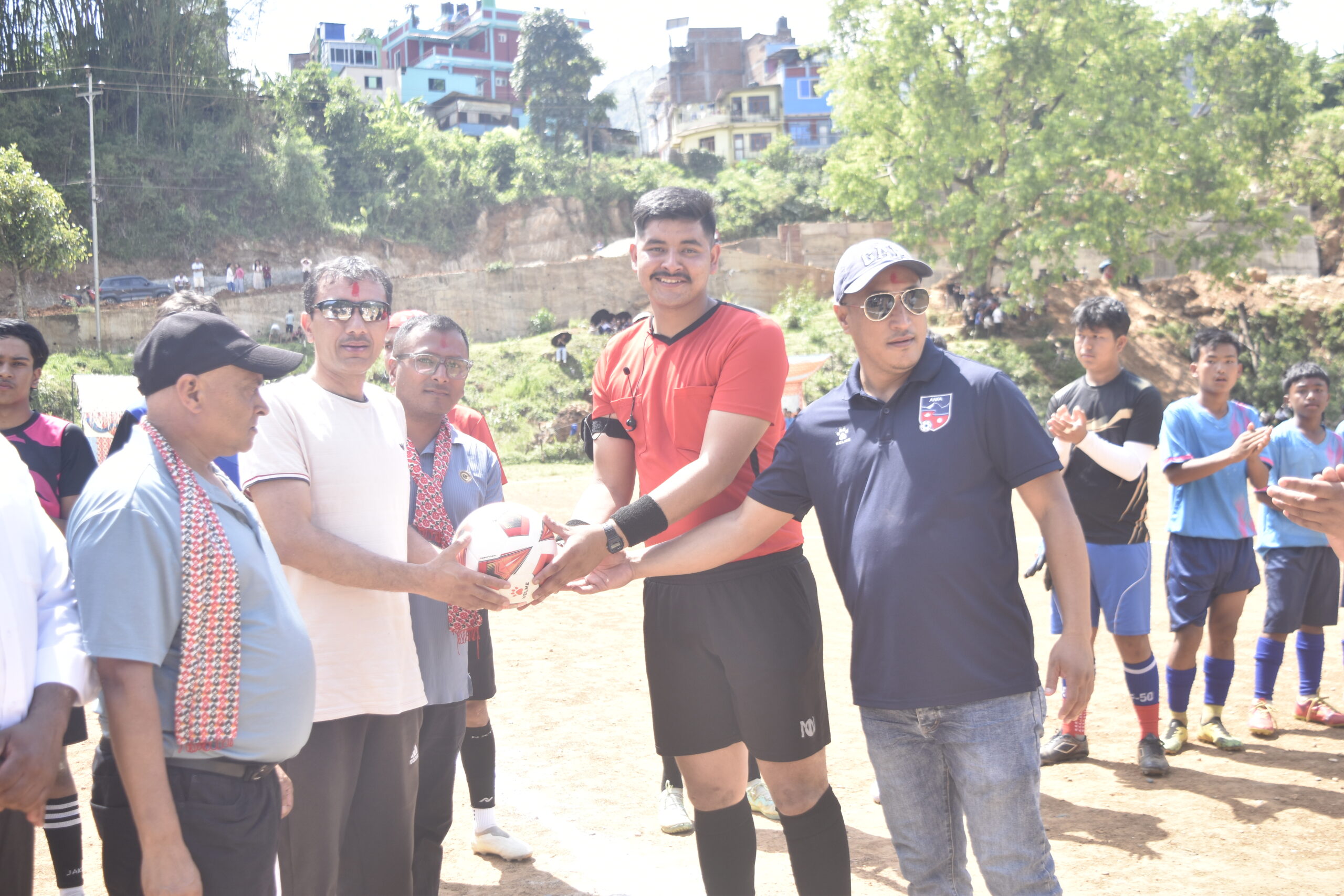 बागलुङमा आदर्श कप फुटवल शुरु