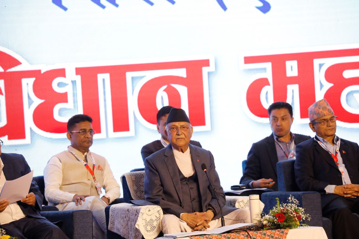 विद्या भण्डारीको सदस्यताबारे केन्द्रीय कमिटीमा छलफल हुने ओलीको भनाई