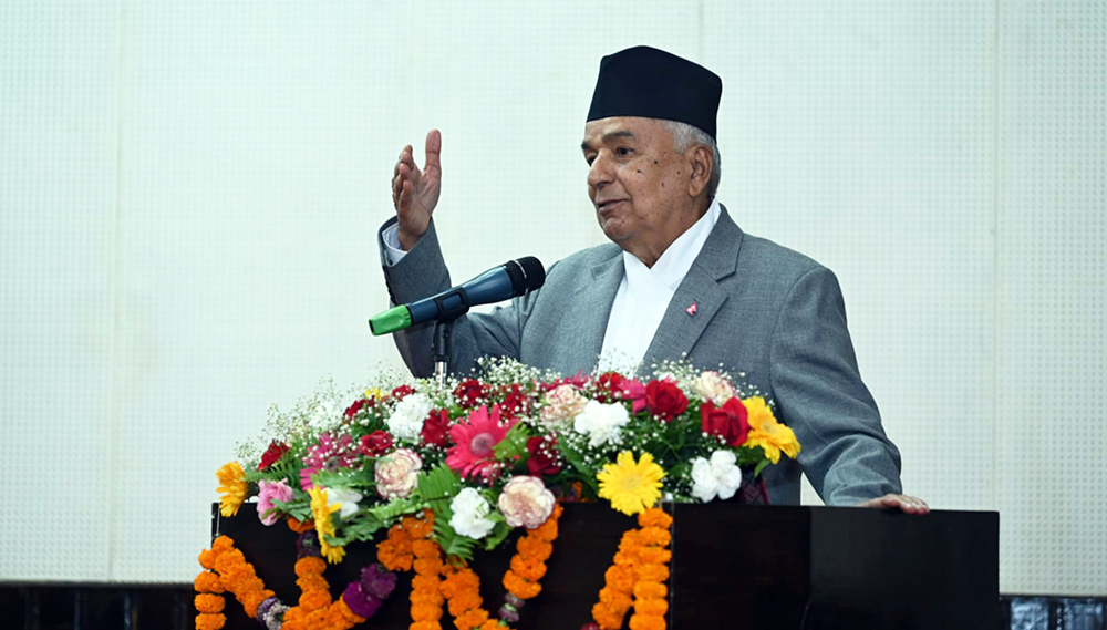 जेनजीलाई संवादमा आउन राष्ट्रपतिको अपिल