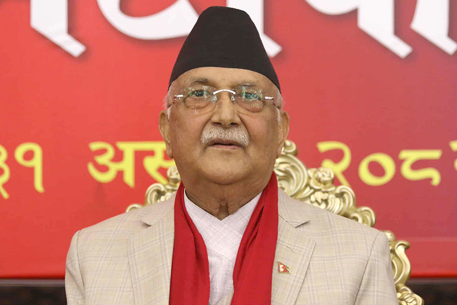 ठूलो विध्वंश हुन्छ भन्ने जानकारी थियो, तर रोक्न सकिएन: ओली
