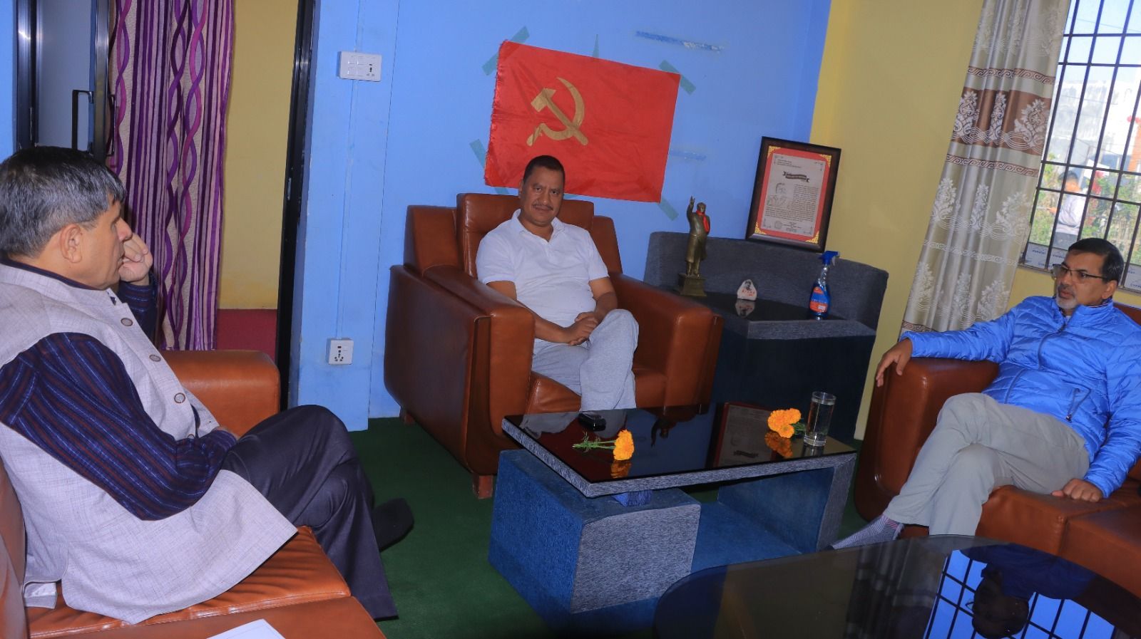 विप्लव, जनार्दन र घनश्याम एकाबिहानै हरिसिद्दीमा