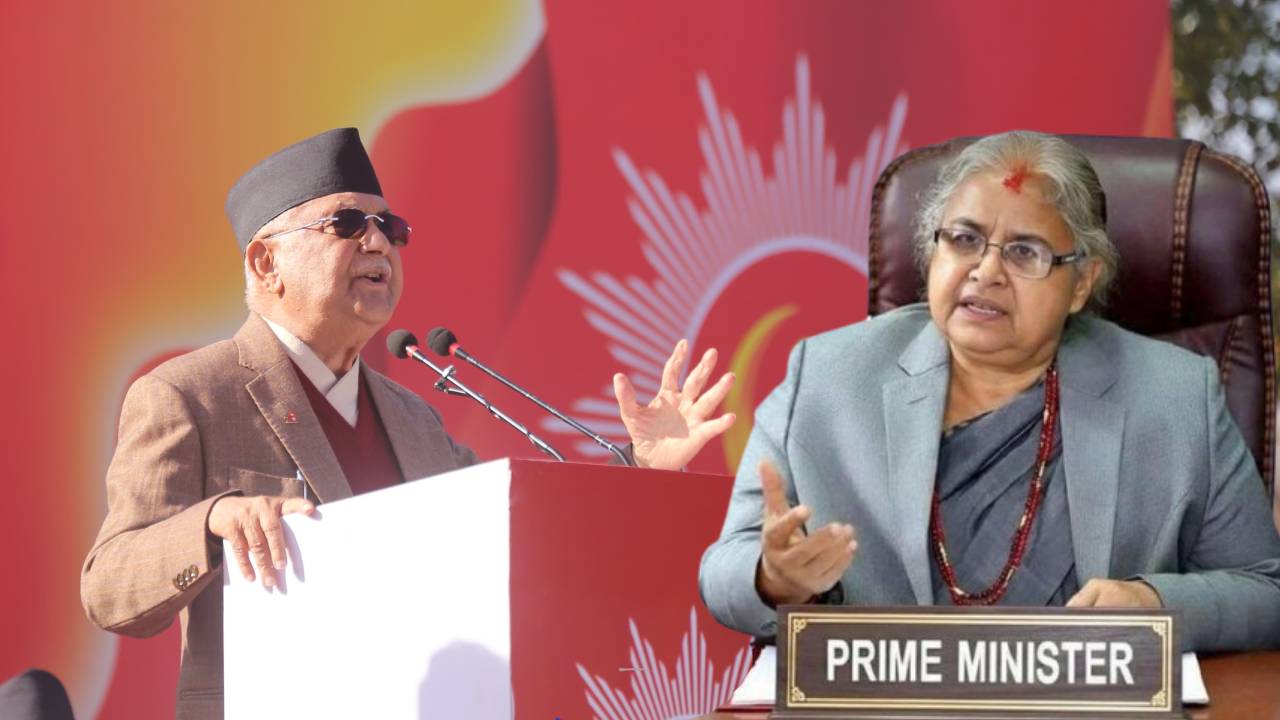 प्रधानमन्त्रीलाई ओलीले सोधे- दुर्गा प्रसाईंले निकालेको क्यासेट के हो ?